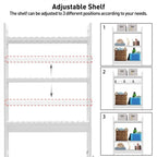Over-the-Toilet Storage Cabinet with Adjustable Shelves