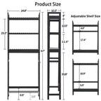 Over-the-Toilet Storage Cabinet with Adjustable Shelves