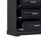 Tall Freestanding Bathroom Storage Cabinet with 3 Drawers