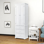 Tall Freestanding Bathroom Storage Cabinet with 3 Drawers