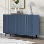 Storage Cabinet with Adjustable Shelves and 2 Drawers