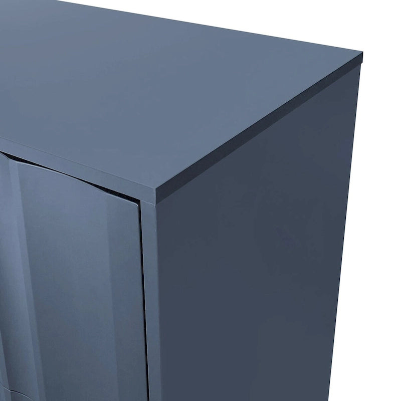 Storage Cabinet with Adjustable Shelves and 2 Drawers