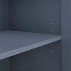Storage Cabinet with Adjustable Shelves and 2 Drawers