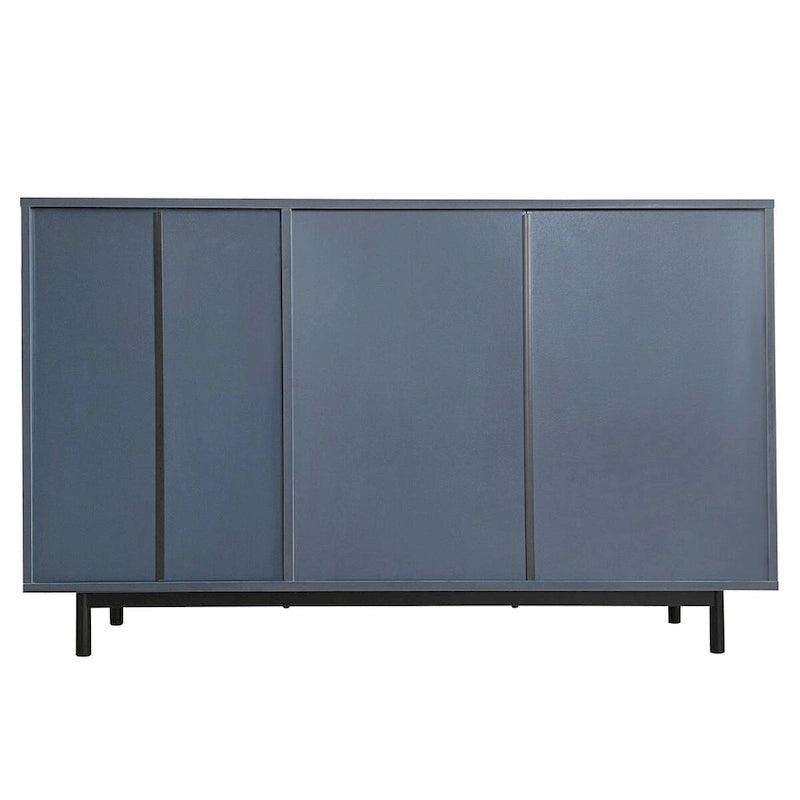 Storage Cabinet with Adjustable Shelves and 2 Drawers