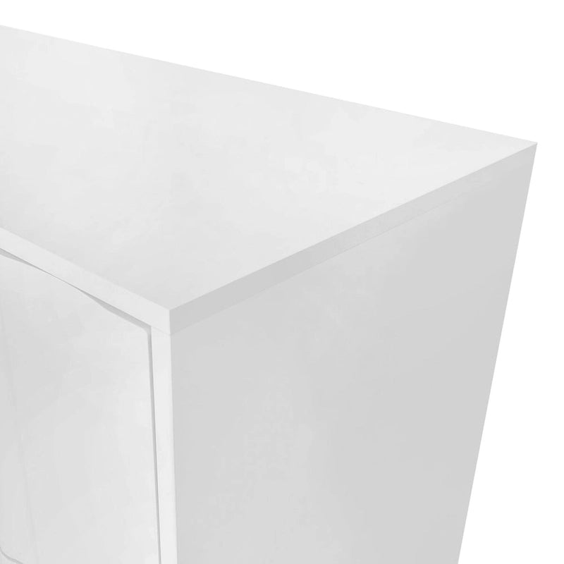 Storage Cabinet with Adjustable Shelves and 2 Drawers