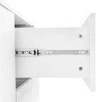Storage Cabinet with Adjustable Shelves and 2 Drawers