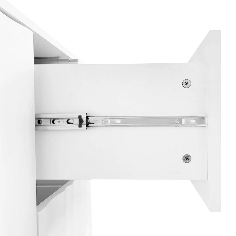 Storage Cabinet with Adjustable Shelves and 2 Drawers