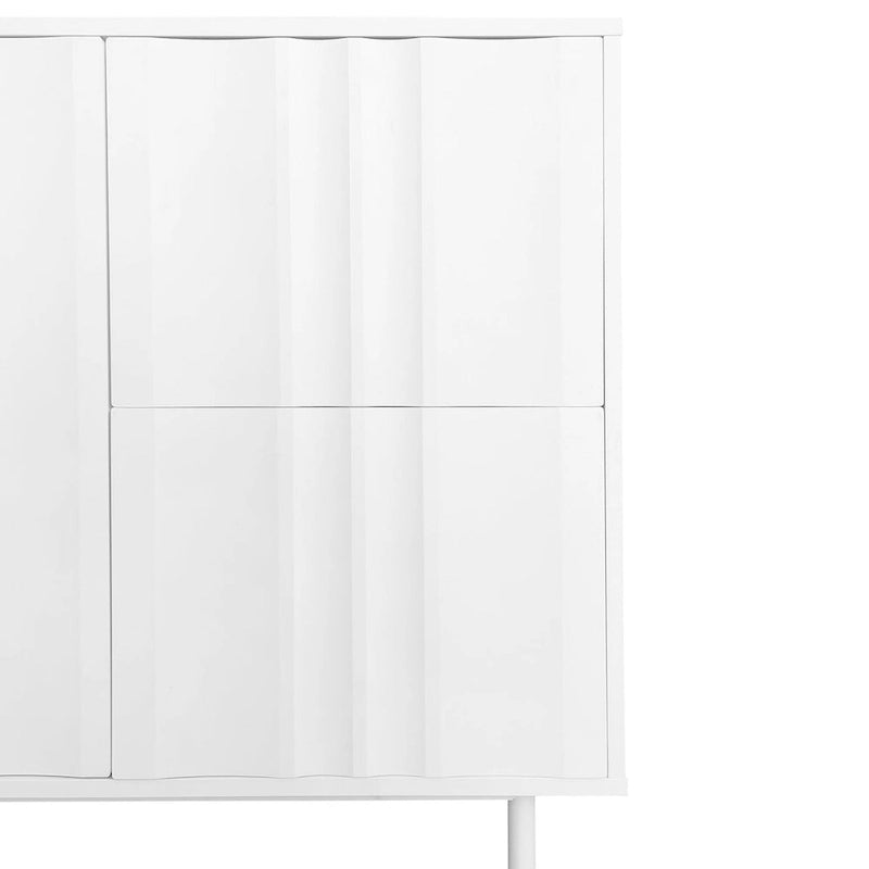 Storage Cabinet with Adjustable Shelves and 2 Drawers