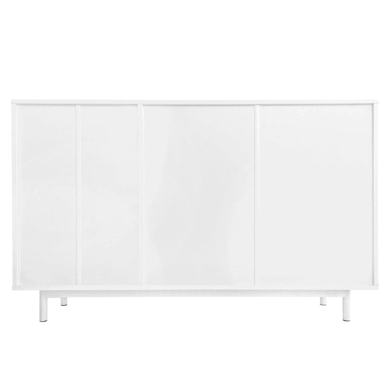 Storage Cabinet with Adjustable Shelves and 2 Drawers