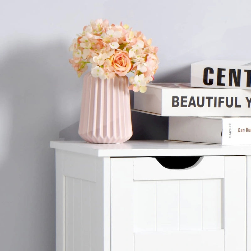 Floor Cabinet with Drawers and Adjustable Shelf