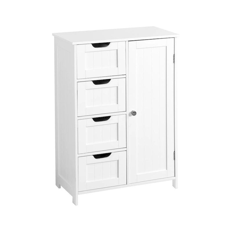 Floor Cabinet with Drawers and Adjustable Shelf