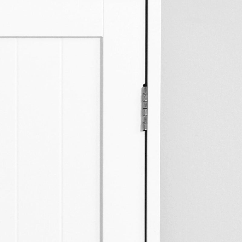 Floor Cabinet with Drawers and Adjustable Shelf